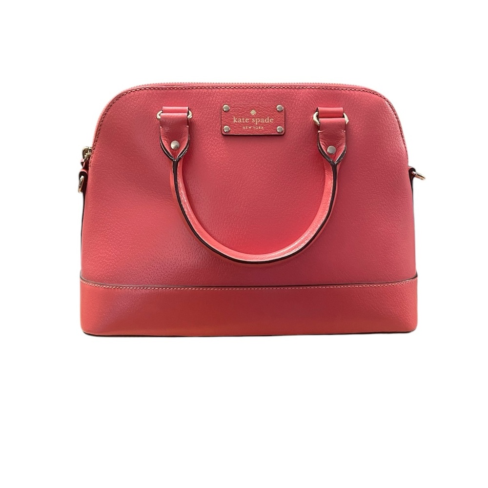 Kate Spade Cedar Coral Satchel, Chic & Rare US OS 🪸